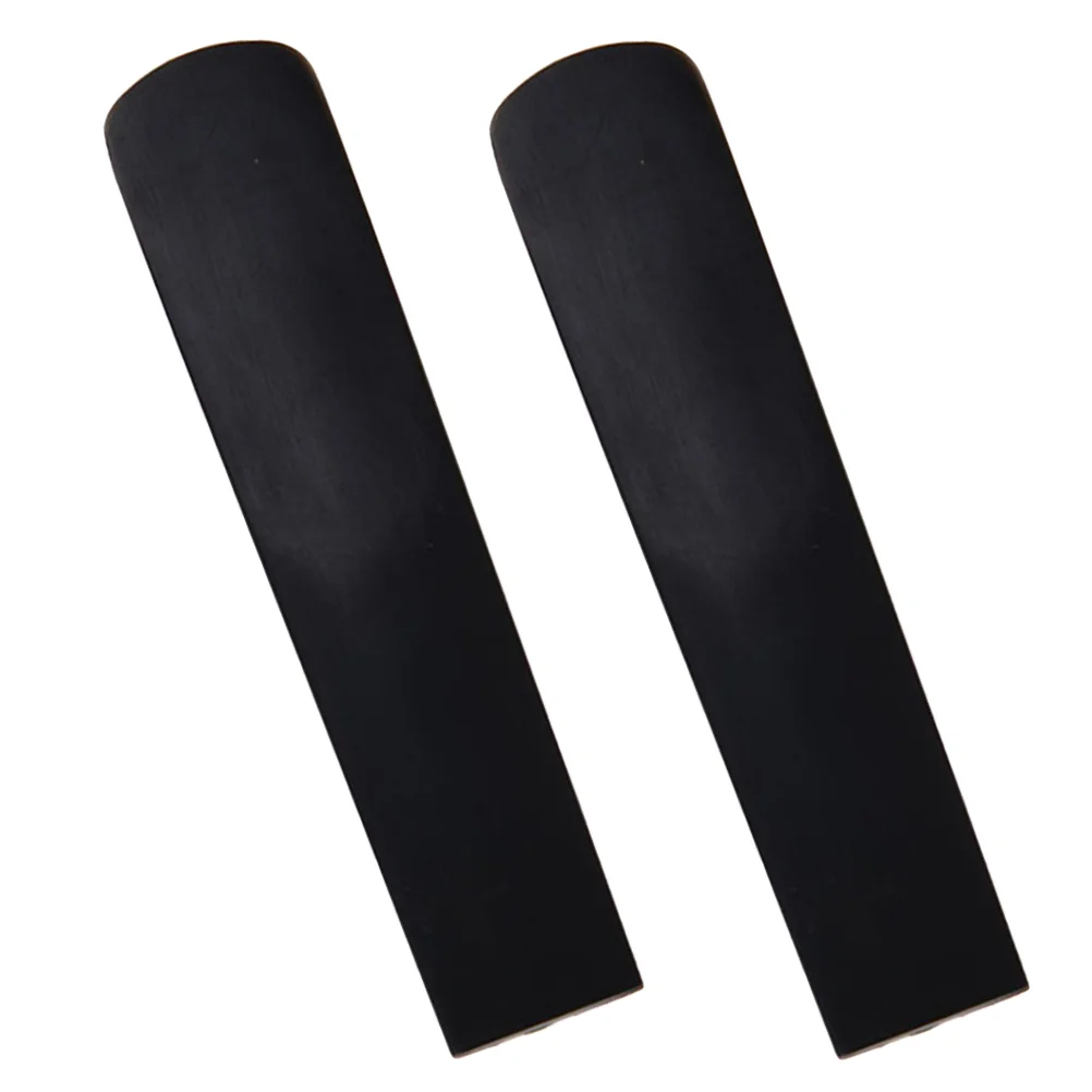 2pcs Resin Clarinet Sturdy Strength 2. 5 Woodwind Synthetic Resin Reeds Parts Traditional Flat Clarinet Reed For Beginners