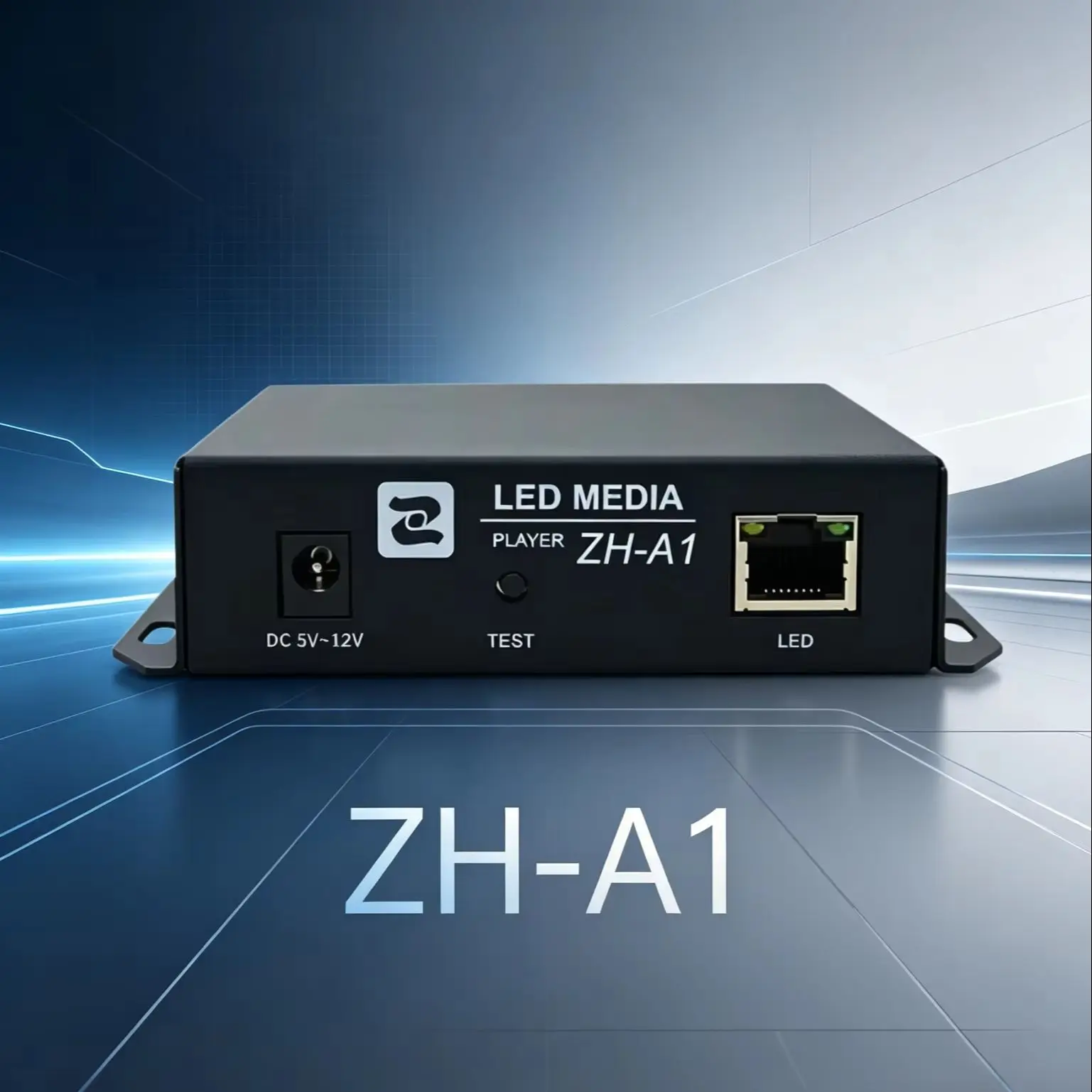 LED Display Asynchronous Control Player Box Zh A1 Offline Advertising Media Playback System for Remote Content Management