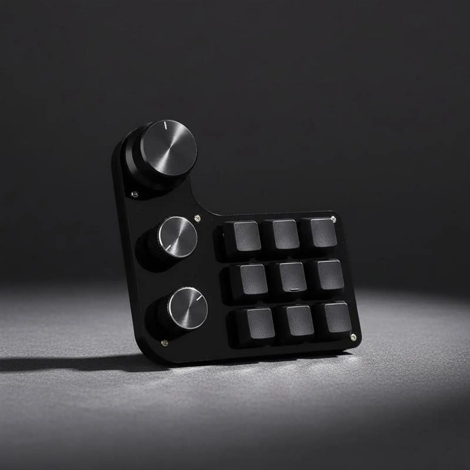 Gaming Keyboard Mechanical Keypad with Knobs Macro Programmable Shortcut Key Pad for Desktop and Gaming Use view 3