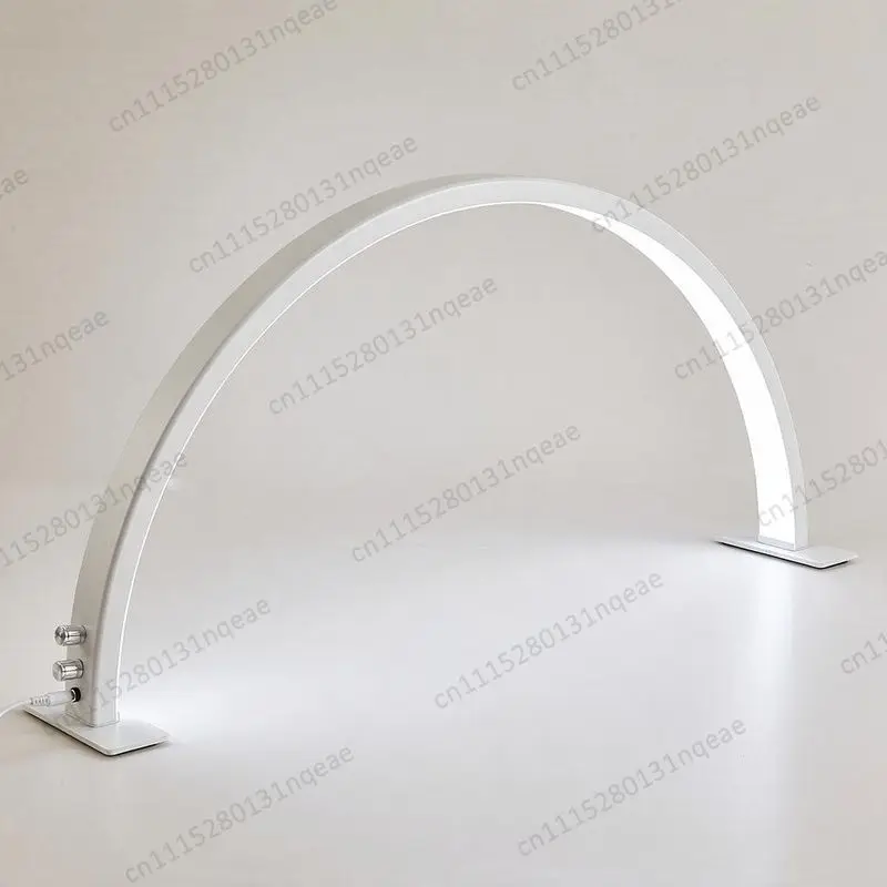 Half Moon LED Desk Lamp Eyelash Extension Nail Art Lighting Crystal Lamp for Salon