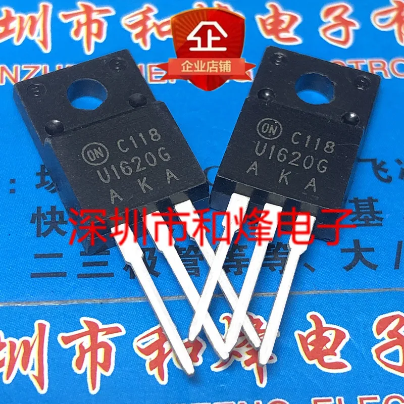 5PCS-10PCS U1620G MURF1620CTG  TO-220F 200V 16A  Transistor ON STOCK