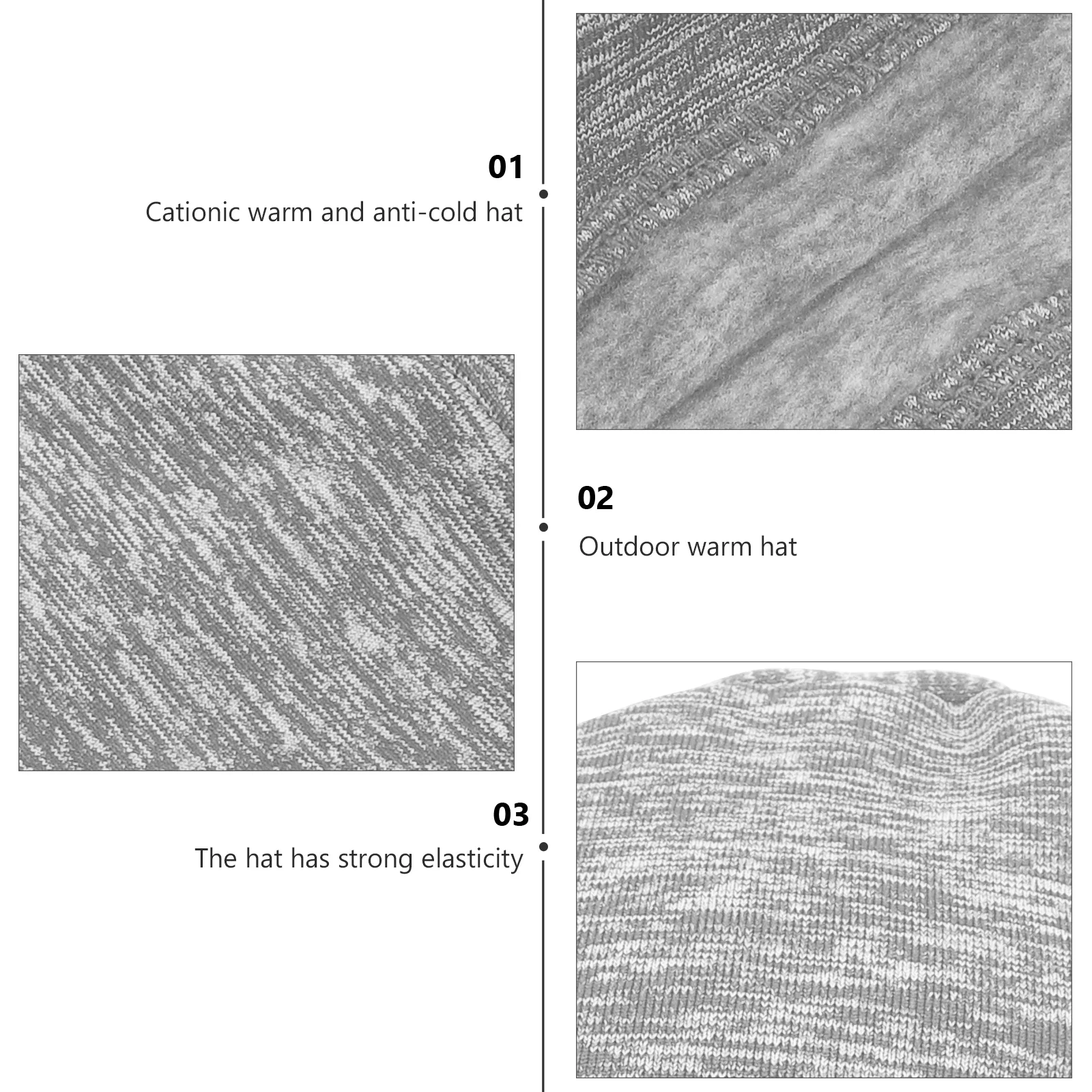 

1Pcs Outdoor Warm Hat Cation Velour Warm Winter Riding Hat Breathable Windproof Protective Cap for Skiing Running