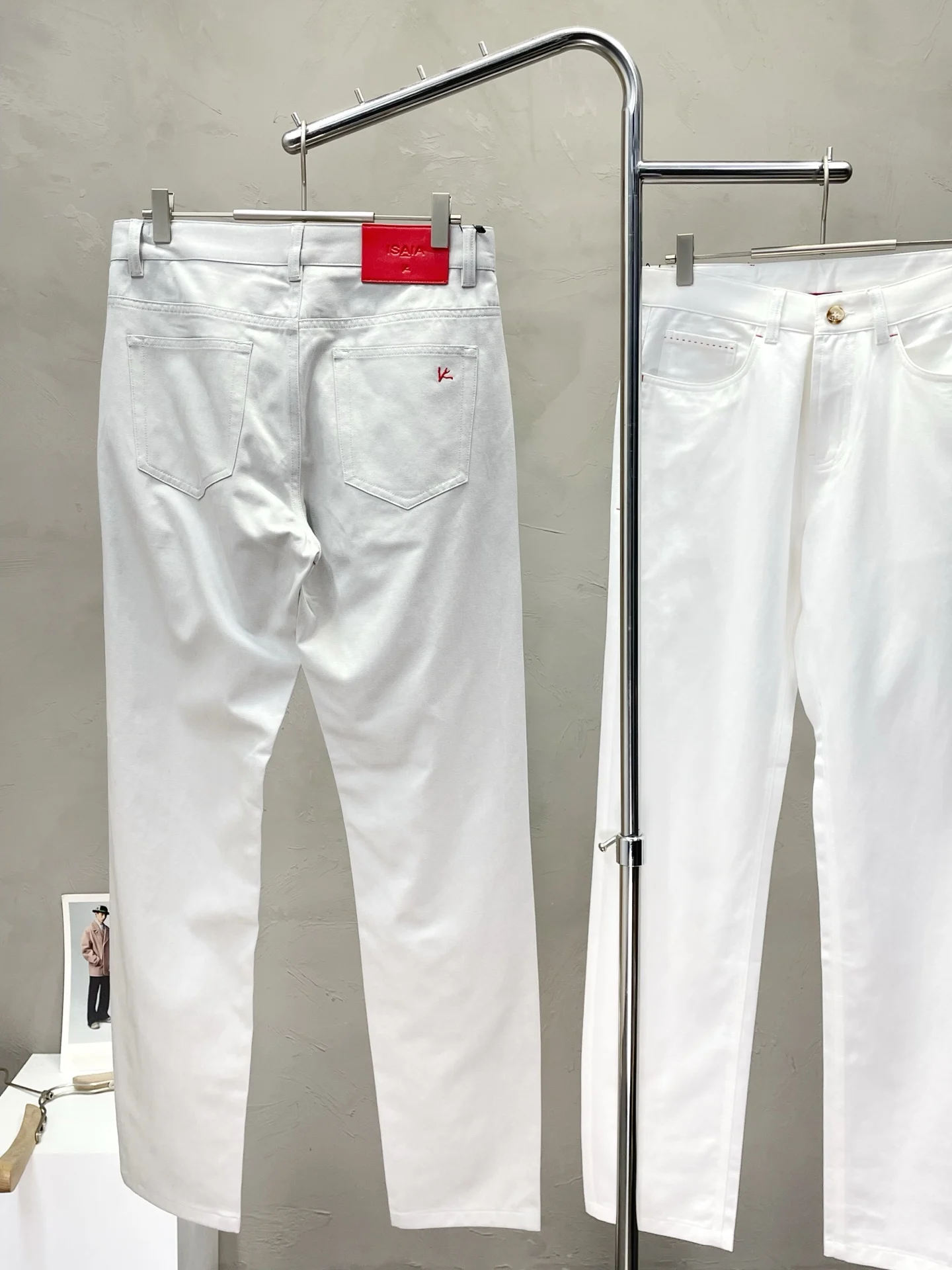 

BLSK CPRT Pants Thick Cotton Men 2025 autumn winter new fashion Embroidery middle-waisted high quality Big size 30-40 Pants