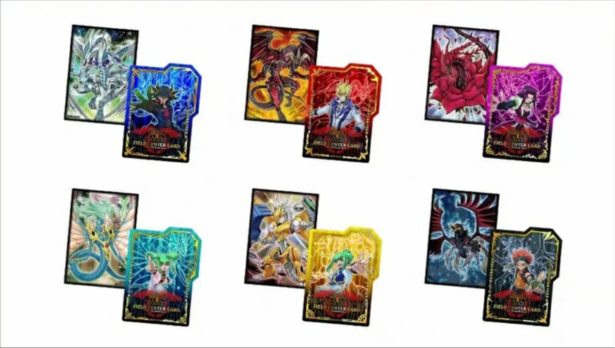 Yugioh KONAMI Duel Monsters 5Ds Signer FIELD CENTER CARD Official Collection Duelist Card Protector Sleeves