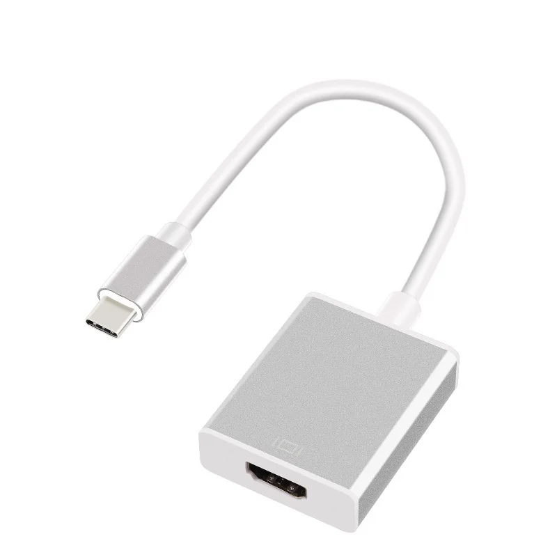 USB C Type C to HDMI-Compatible Adapter Splitter Cable 4K HDMI Cable Connector For MacBook Pro Air iPad  HUAWEI Lenovo PC Laptop