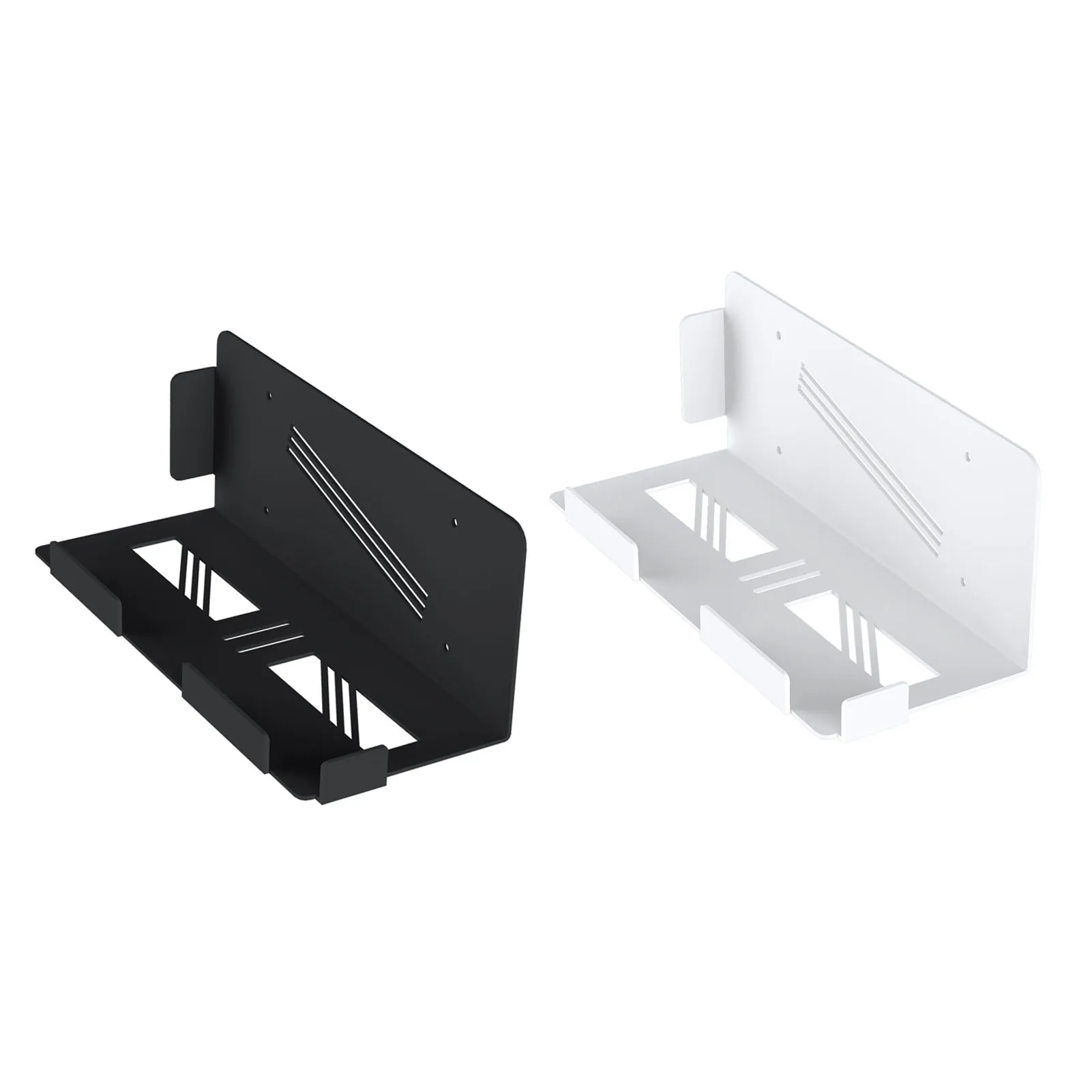 Console Holder Wall Mount Floating Behind TV Wall Bracket for Gaming Console Controller Headphone Screw Fixation for PS5