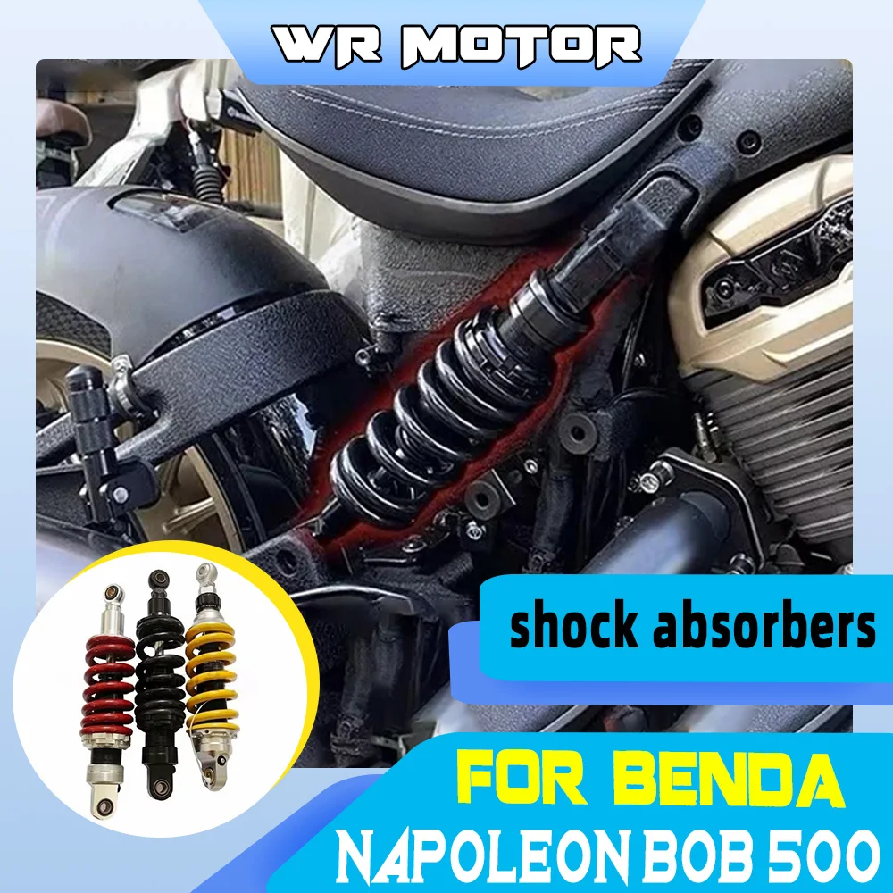 Reinforced Comfort Seat Enhanced Shock‑Absorbing High‑Strength Rear Shock Fit For BENDA Napoleon bob 500 Cruiser Mod Accessories