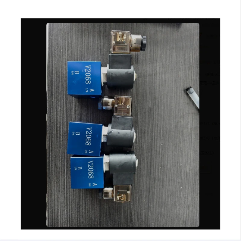 Suitable for Hydraulic Solenoid Valve Seat Valve Block V2068 Pressure Relief Valve Block G1/4 G3/8 Connector Thread DC24