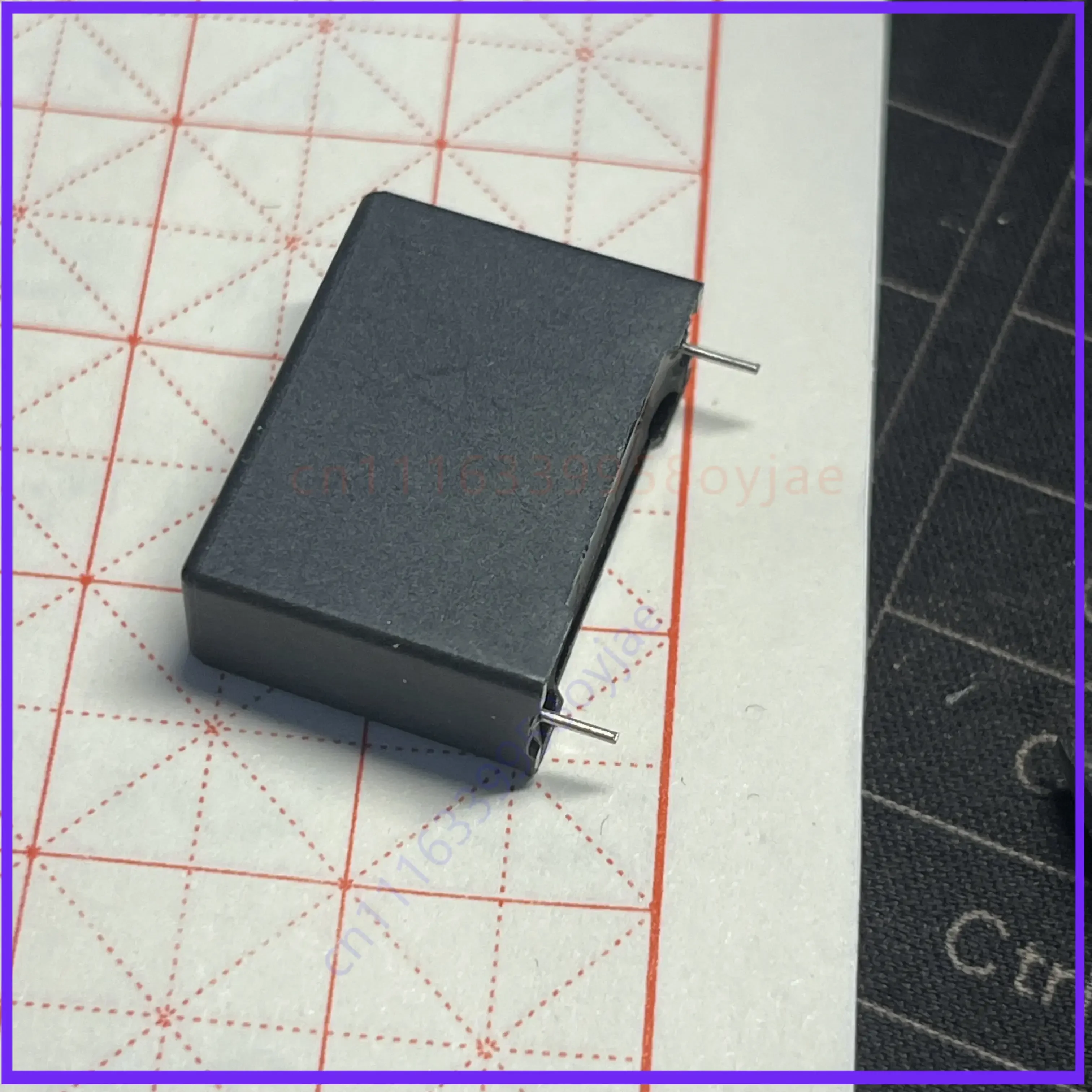 for OKAYA LE Series Safety Capacitor,684 LE105 310V 0.68uF 1uF,Black,22.5mm Lead Spacing  20pcs
