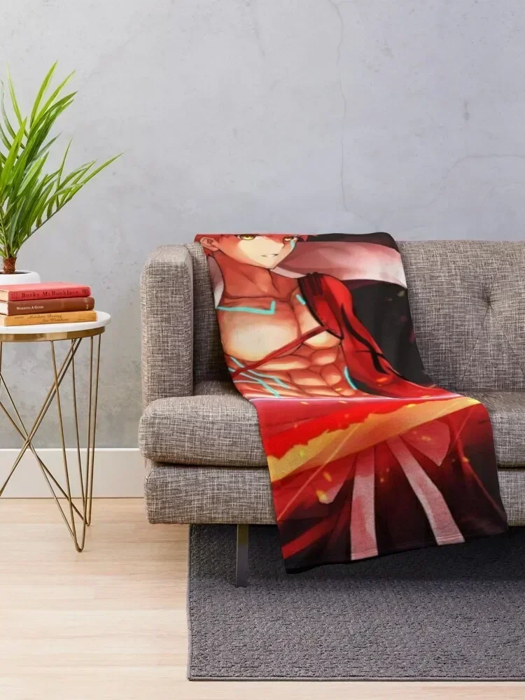 Shirou Emiya Fate Stay Night Throw Blanket Plaid Baby Blankets