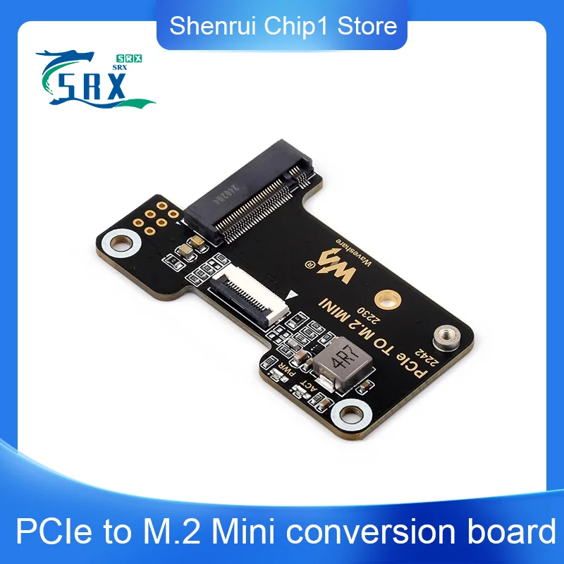 

Raspberry PI 5 Generation PCIe Expansion Board M.2 NVMe SSD High-speed Interface Raspberry Pi5