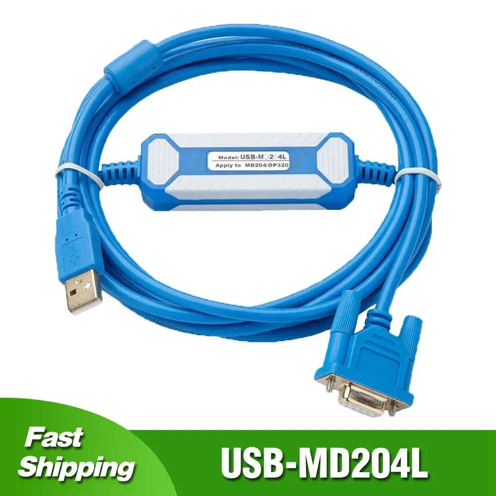 USB-MD204L for XINJE OP320-A MD204L MD306L MD308L Programming Cable Touch Screen Panel HMI Download Line