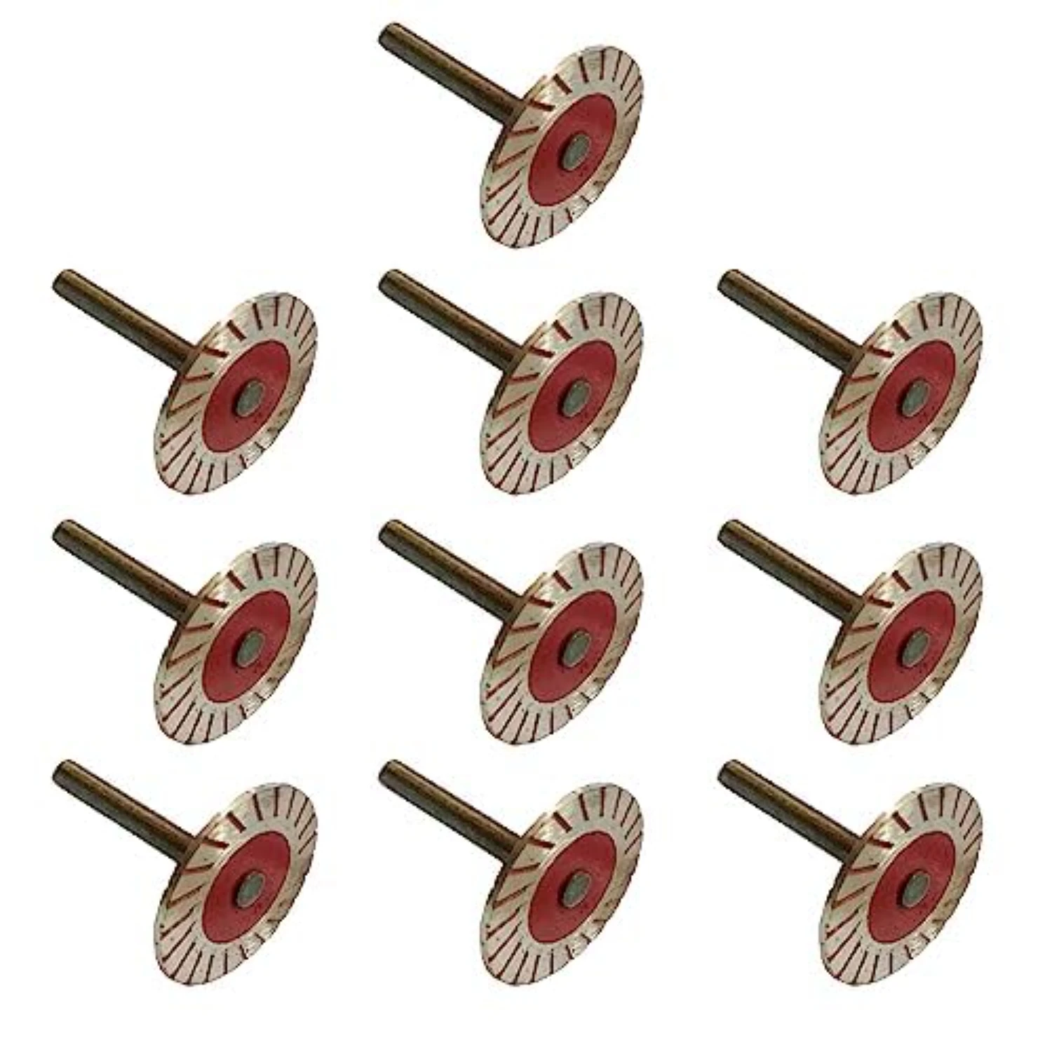 High-Quality 10PCS Diamond Cutting Discs 40mm Stone Carving Blades - Premium Diamond Saw Blades for Granite, Marble, Porcelain T