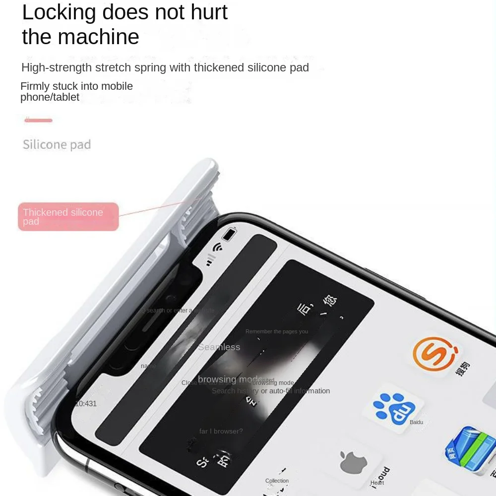 Long Arm Cell Phone Holder 70/80/90/120cm Flexible Bedside Extension Clamp Multi Functional Creative Phone Spiral Holder