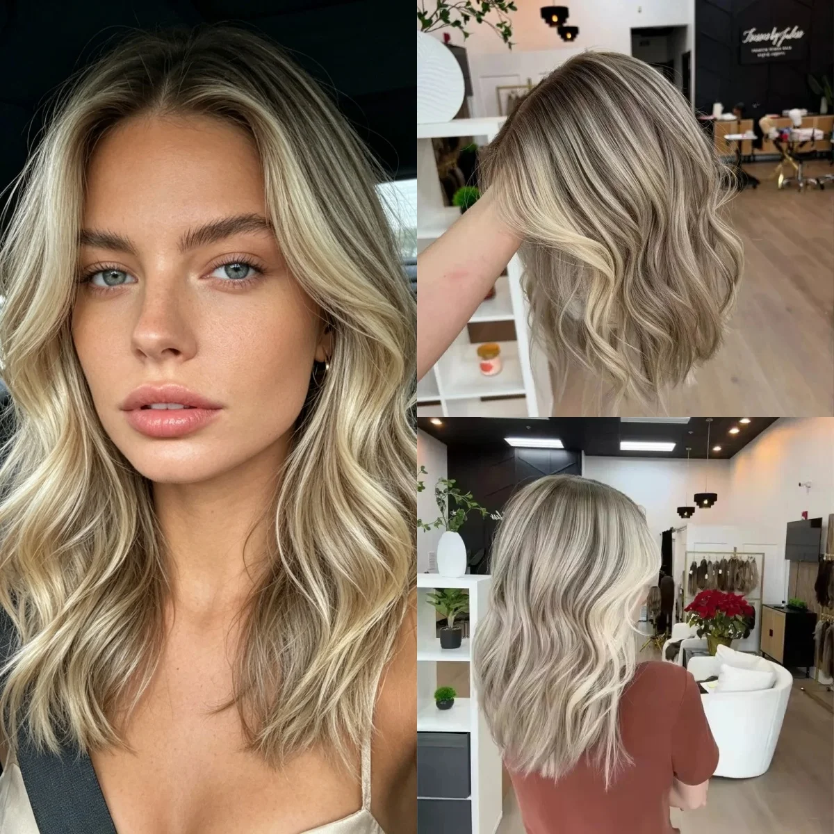 glueless-wigs-middle-part-ombre-ash-blonde-highlight-synthetic-wig-for-women-museum-cosplay-party-costume-wig-short-wave-bob
