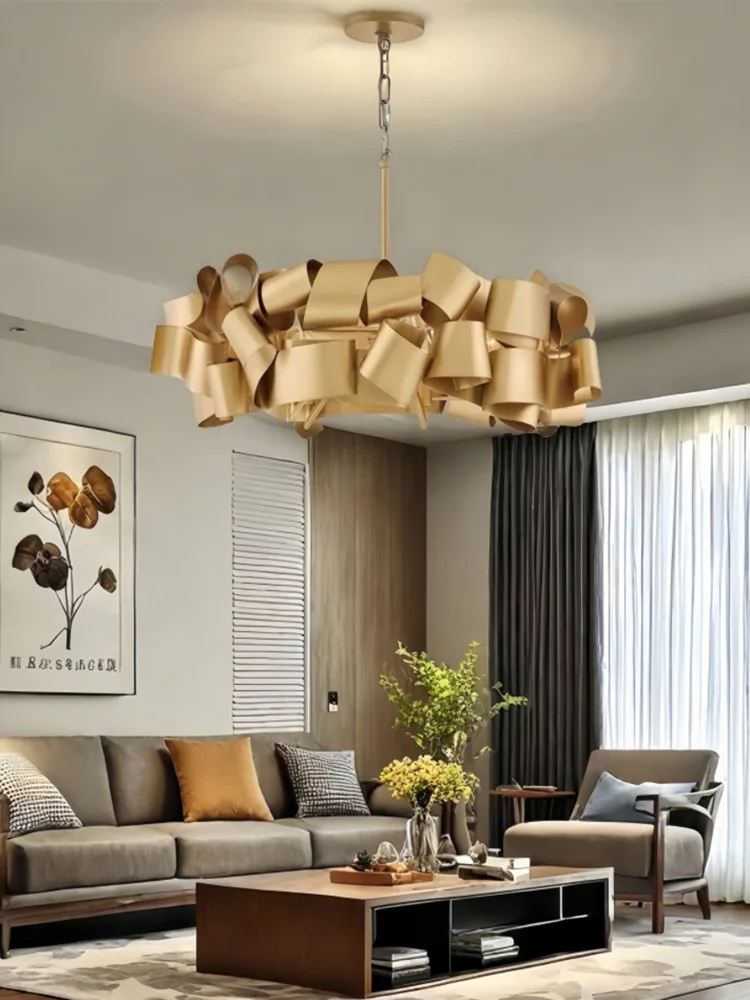 Nordic Post-modern Creative Villa Chandelier For Living Dining Room Bedroom Study Hotel Lighting Design Pendant Light Luminaire