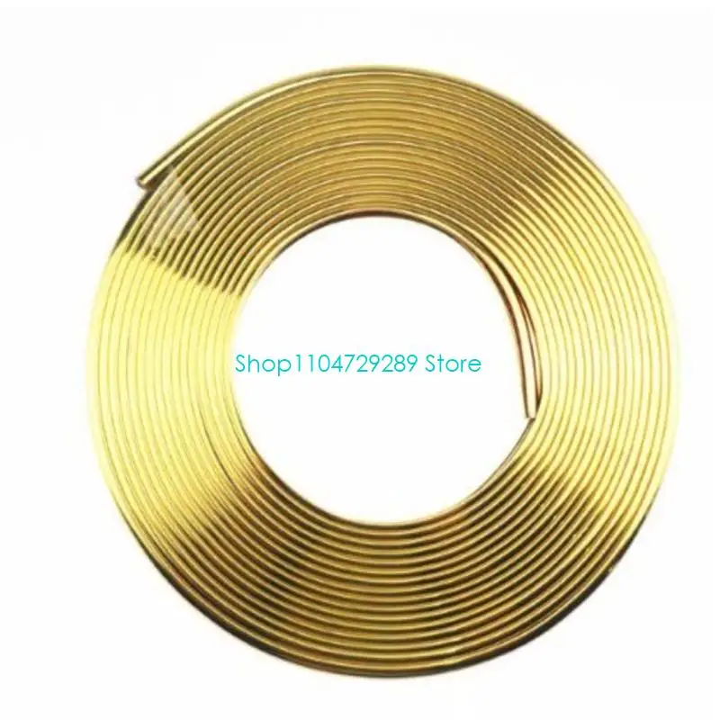 D8KE Automotive Rims Trim Wheel Protectors Roll 8M Flexible Molding Trim Car Styling Decorative Strips