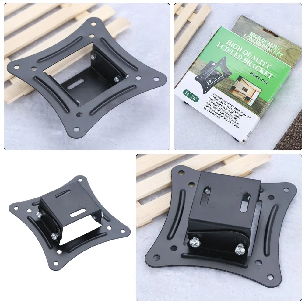 

LCD Wall Storage Stand Mount Storage Support Adjustable Holder for Home Office KTV Stand Lcd Bar
