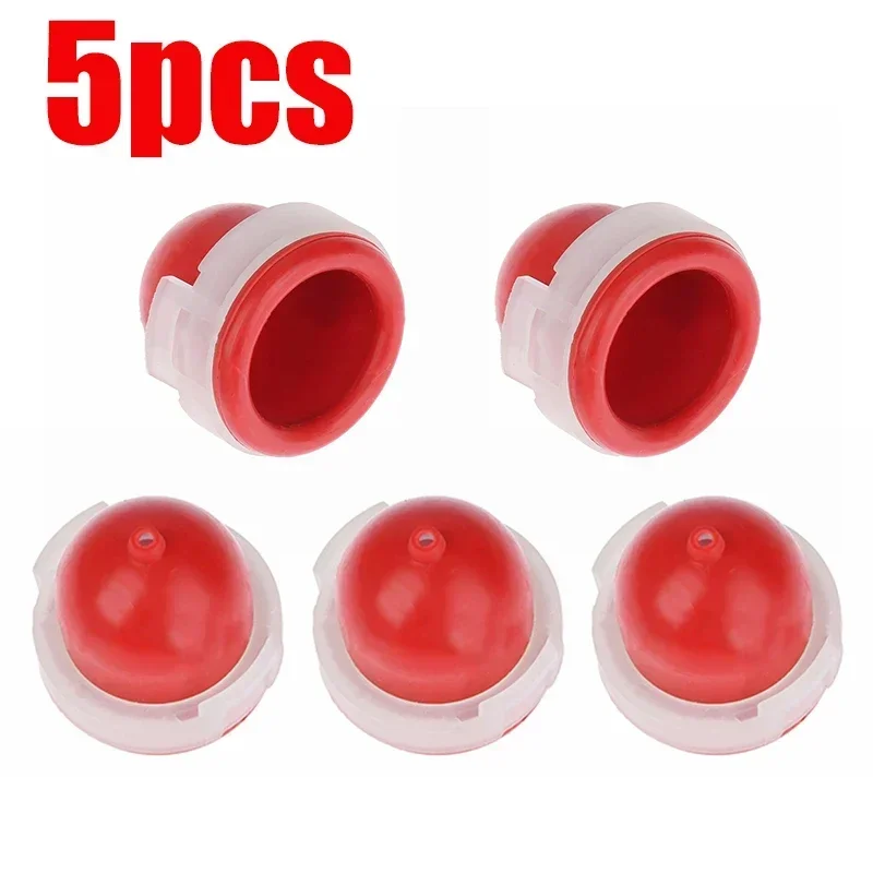 5Pcs Replace Primer Bulb For Briggs&stratton 694395 496115 4180 5085 5085h 5085k Carburetor Oil Bubble Chainsaws Trimmer Brush