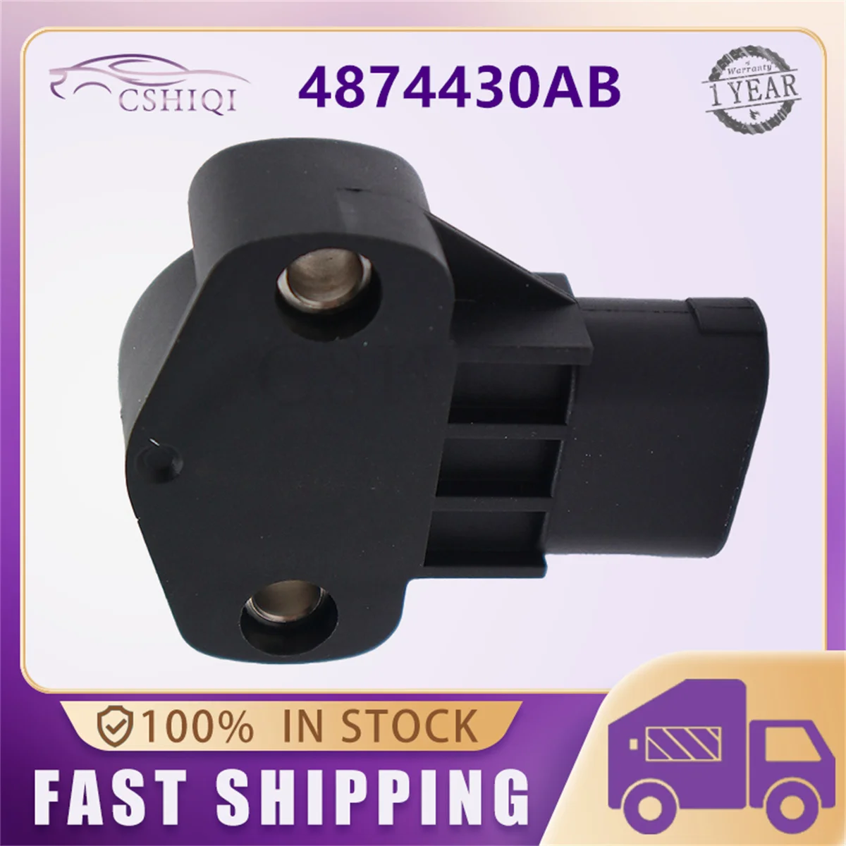 4874430AB Throttle Position Sensor For 1995-2002 Sebring Neon Plymouth 2.0l Chrysler Dodge Cirrus Auto Spare Parts 48744 30AB
