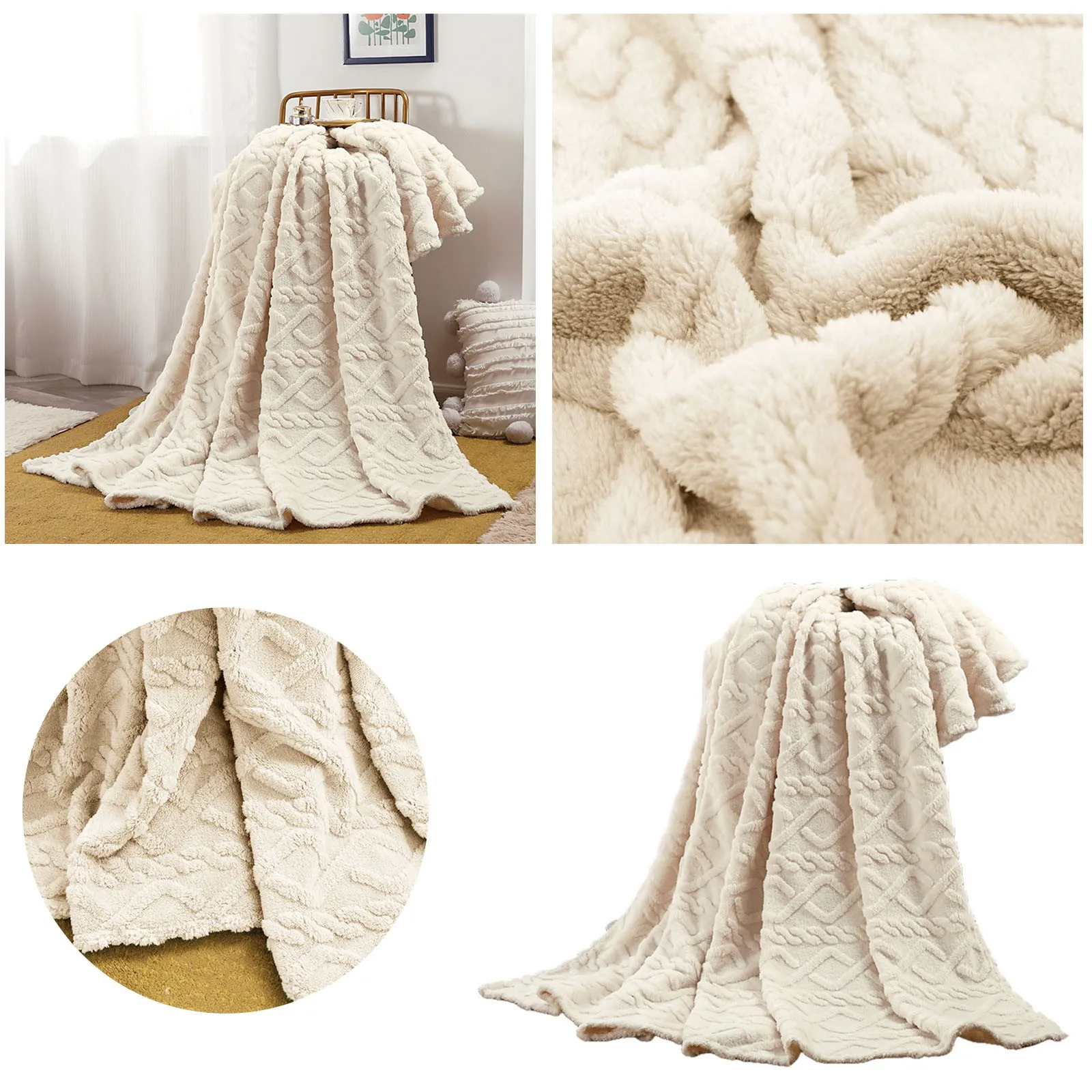 Wind Solid Color Simple Single Layer Taperskin Velvet Blanket Nap Blanket Spring Summer Air Conditioning Large Sofa Throw