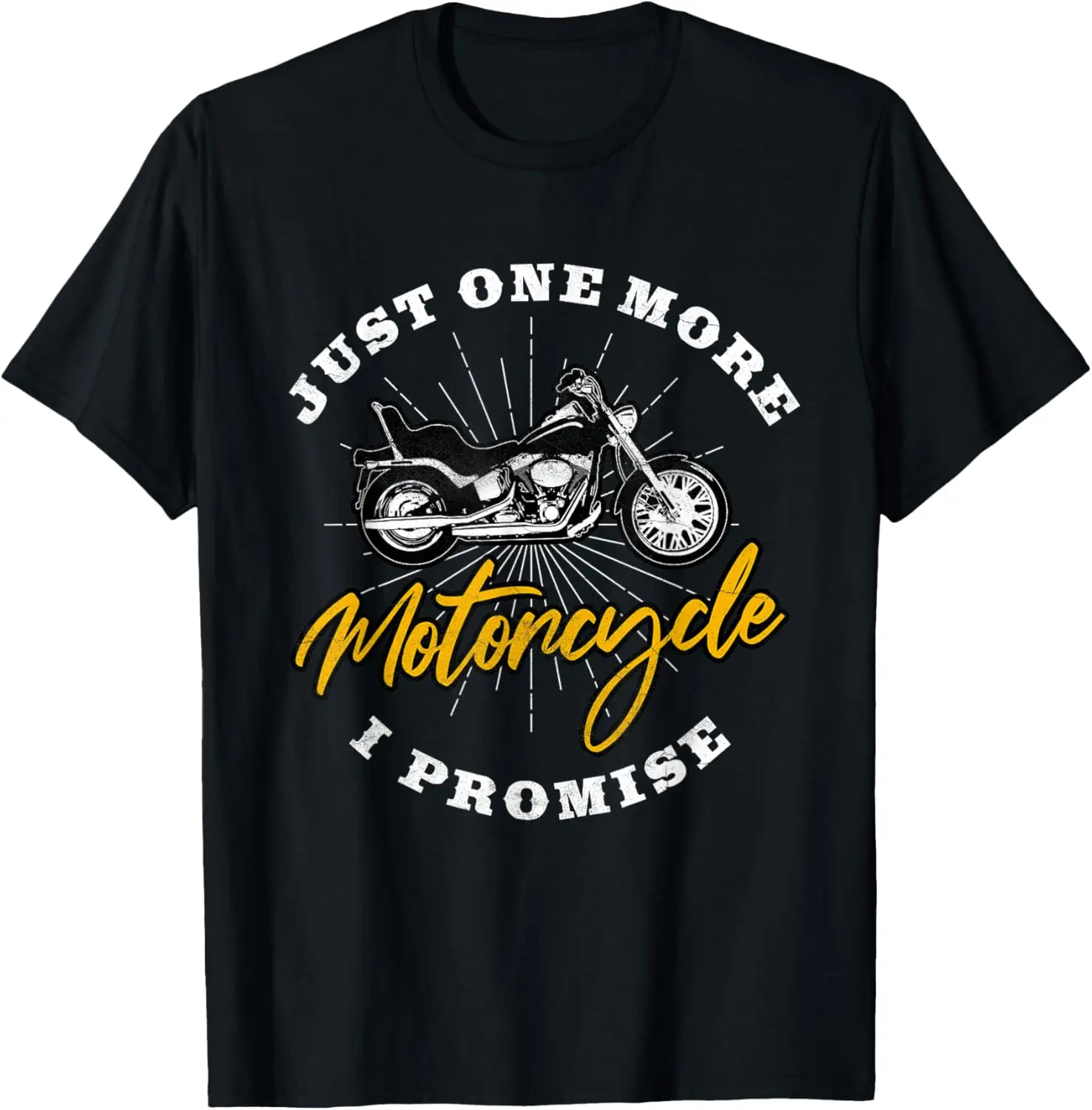 

Подарки на мотоциклетные футболки Just One More для мотоциклов