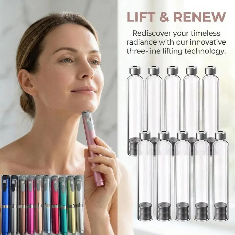 Magic Pen Tattoo Kit With 3ml Empty Cassette Bottle Individually Sealed Package for Precise Tattoo Work