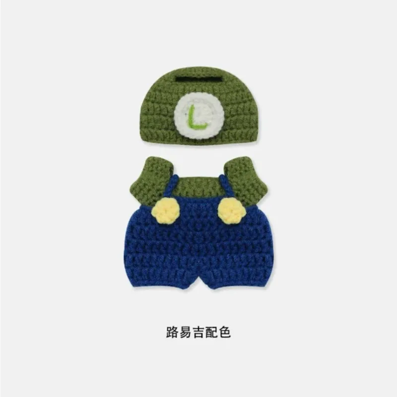 clothes for 17cm Labubu Doll Outfits Designer Lufff Labubu Doll Clothes Anime Plush Toys Clothes Labubu  Doll Accessories girl
