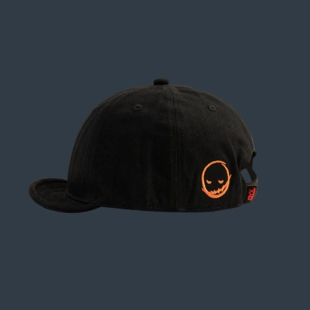 

Fashion Short Brim Baseball Cap Solid Color Adjustable Hip Hop Caps Four Seasons Snapback Hat Men