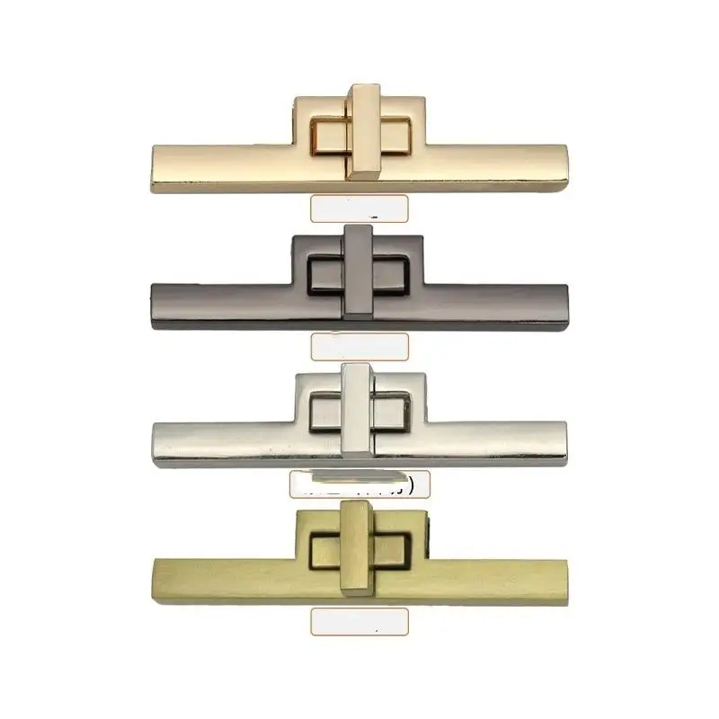 Premium Alloy Metal T Bag Lock Clasps With Multiple Finishes Rustproof Durable Perfect For DIY Leathercraft Handbag Purse Making