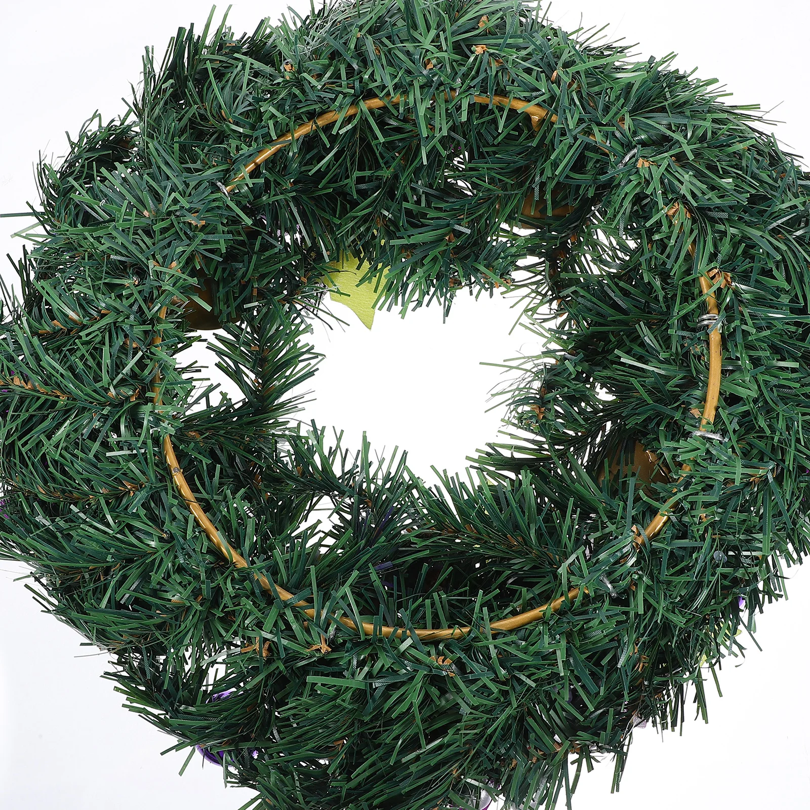 

1pc Christmas Wreath Holder Metal Candlestick Home Party Decoration Xmas Wreath Candlestick Desktop Centerpiece