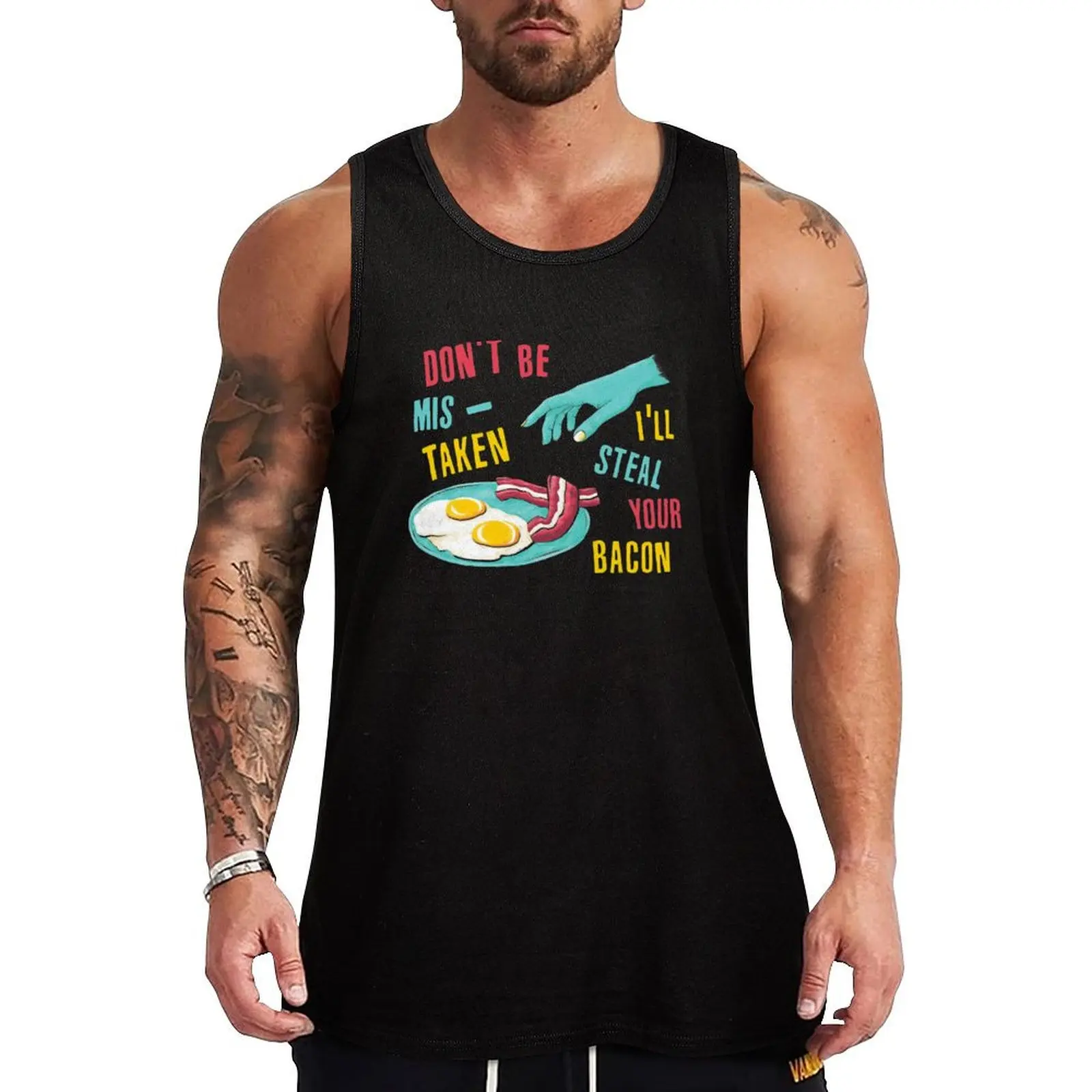 

Bacon Thief Tank Top mens designer clothes cotton t-shirts man