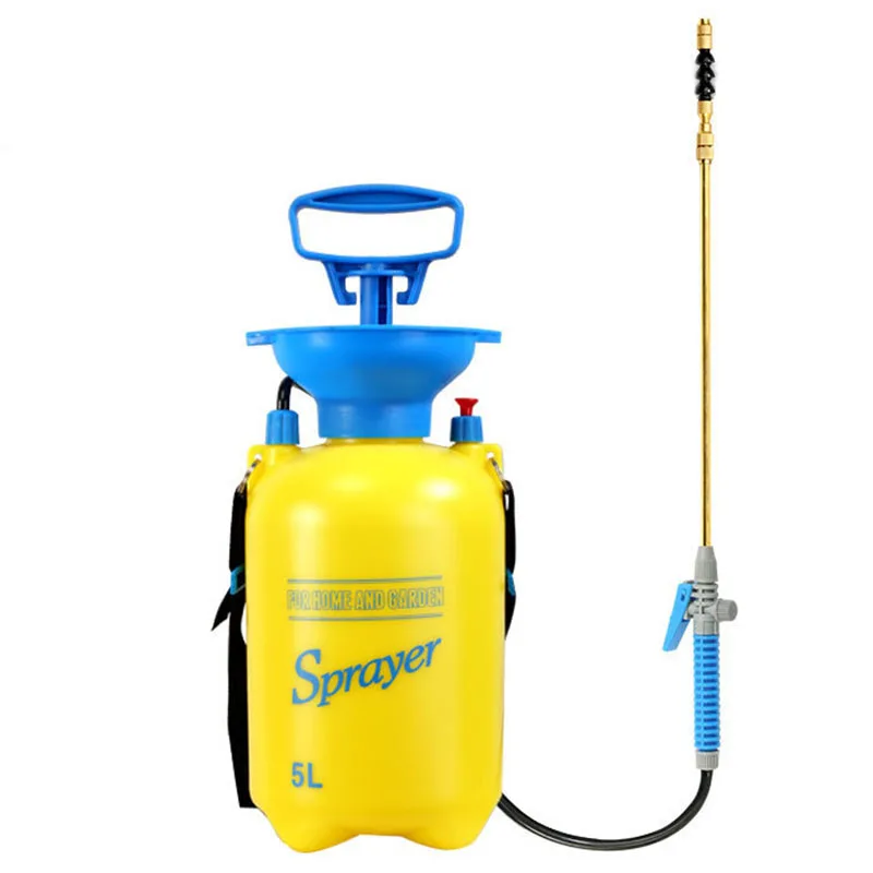 5L Garten Druck Sprayer Bewässerung Blume Pflanze Gießkanne Pestizid Dünger Spray Werkzeug Luftpumpe Wasser Spritzen Flasche – Detail 20