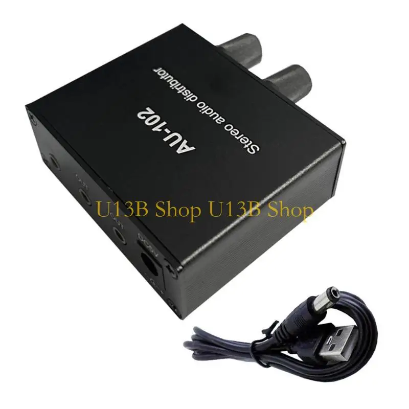 U13B AU~102 Two Channel Stereo Auditory Sound Distributor 1 In 2 Out Headphone Amplifier Board