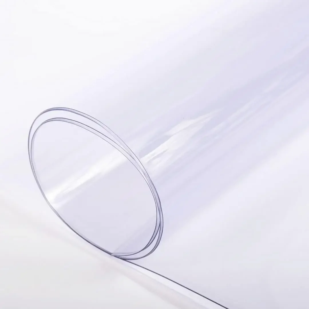 Clear Vinyl Sheeting 15 Mil - (4'6