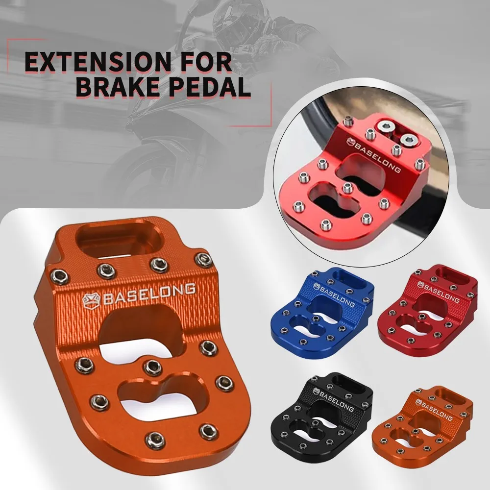 

2025 Motorcycle FIT For 990 SM R 890 990 SMT 2023-2025 Rear Brake Pedal Extension DualControl Brake Lever Tip System 890SMT 2024