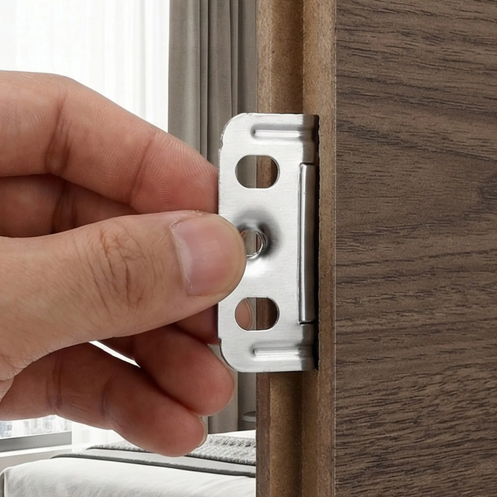150Pcs Wall Panel Buckles Stainless Steel Integrated Fixing Clips Strong Mounting Piece for Wall Panel Installation