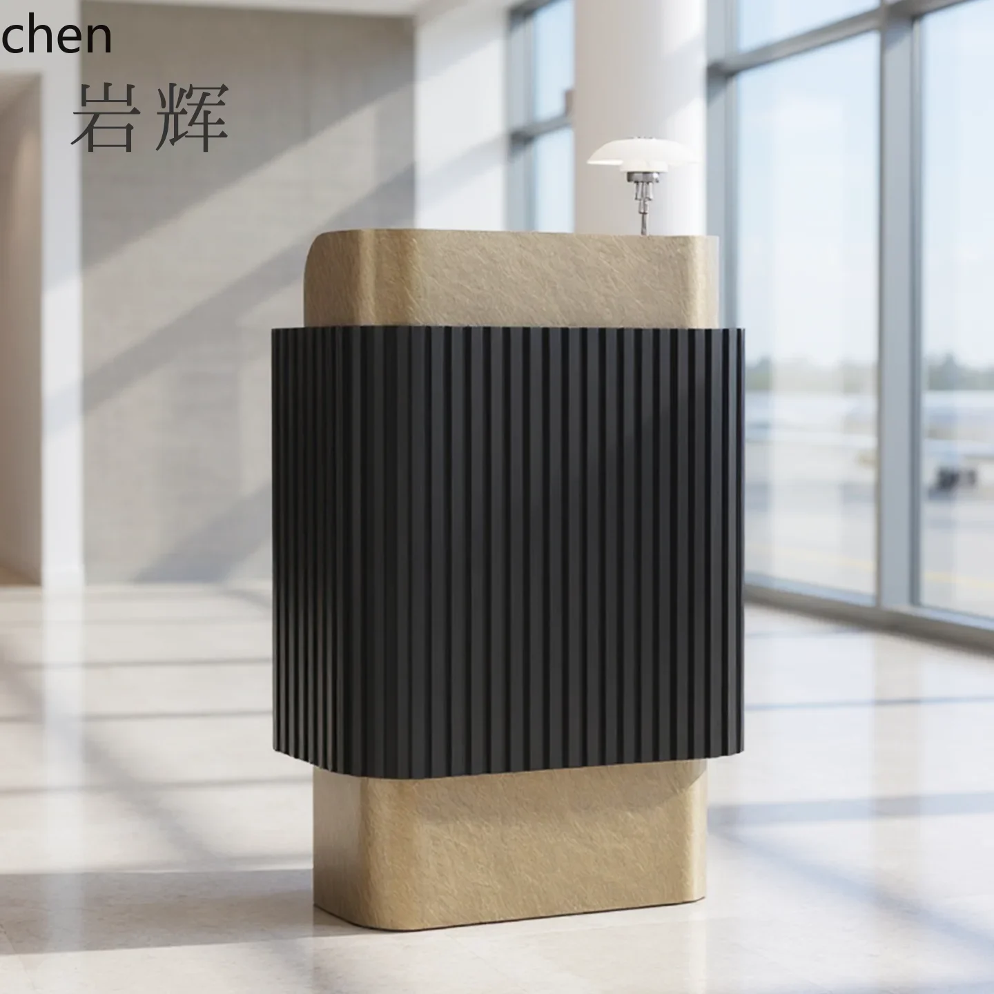 DSACompany Front Desk Sales Department Hotel Restaurant Reception High-end Customer Service Counter Stainless Steel