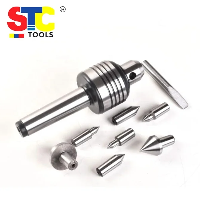 Precise Machine tool Rotating rotary revolving tips set MT3 MT4 MT5 Interchangeable points Live Center Kit