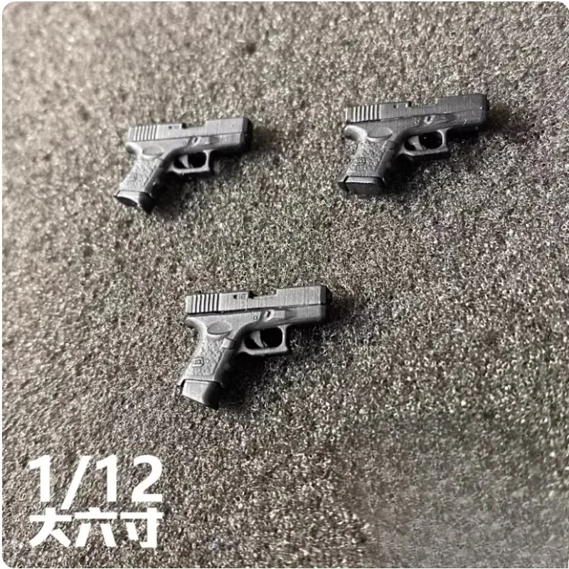 

1/12 Scale Soldier Resin Toy Mini G26 Gun Model Fit 6'' Action Figure Notaman Doll Body Accessories