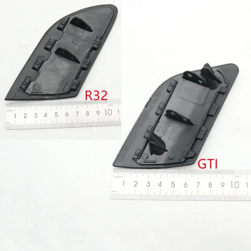 Front Bumper Headlamp Cover Head Light Washer Nozzle Cap For VW Golf V MK5 GTI R32 2003-2009