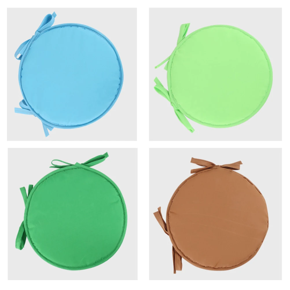 

Round Seat Cushion Sponge Padding for Home Office Chair Pad Straps Design Material Suitable Sofa Bed Car