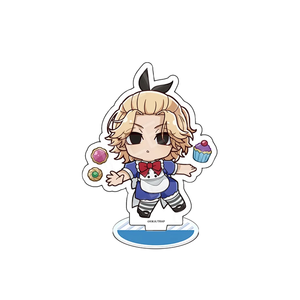 Anime Tokyo Revengers Alice version Mikey Manjiro Sano Chifuyu Matsuno 10CM Acrylic Stand Cute keychain Desk Decor Collect gifts