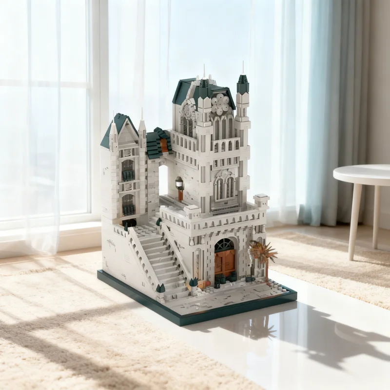 

6596 деталей MOC «Улицы Ихарнам» — конструктор-модель, игрушка-подарок, креативный коллекционный набор для демонстрации, премиум-класс, для взрослых и детей