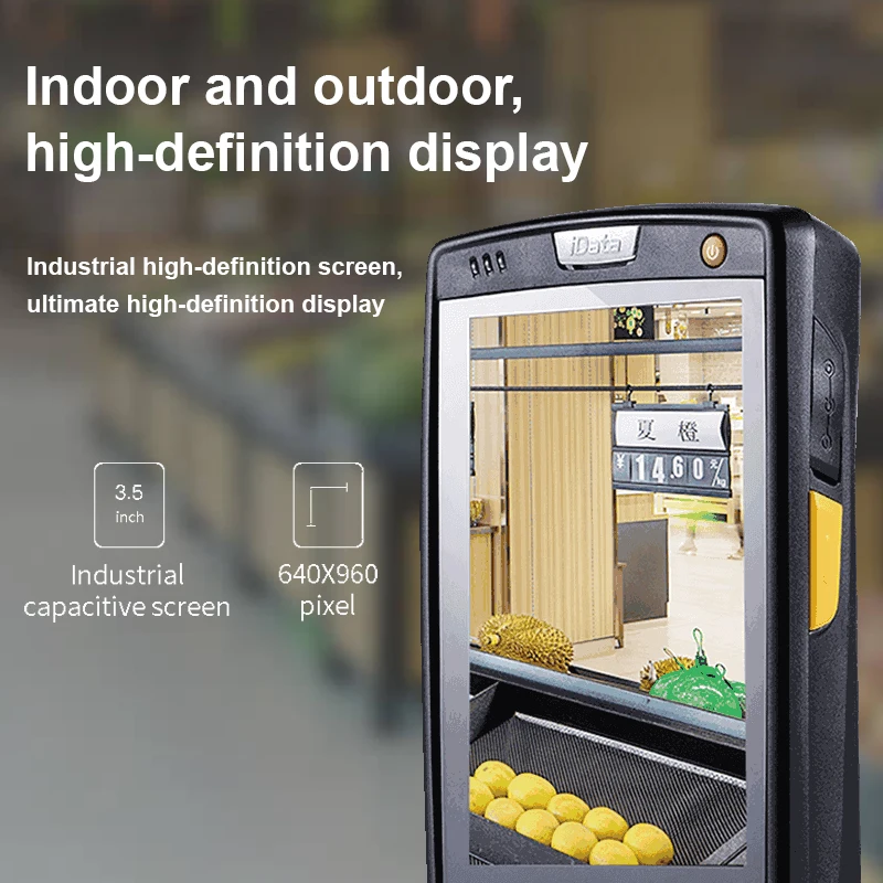 Terminal Portátil de Venta Caliente con Carga Rápida, IP67, Android, Terminal de Pago Portátil