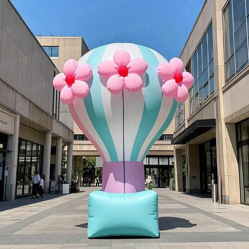 

Giant inflatable balloons with blowers, outdoor advertising event shopping mall square event decoration props