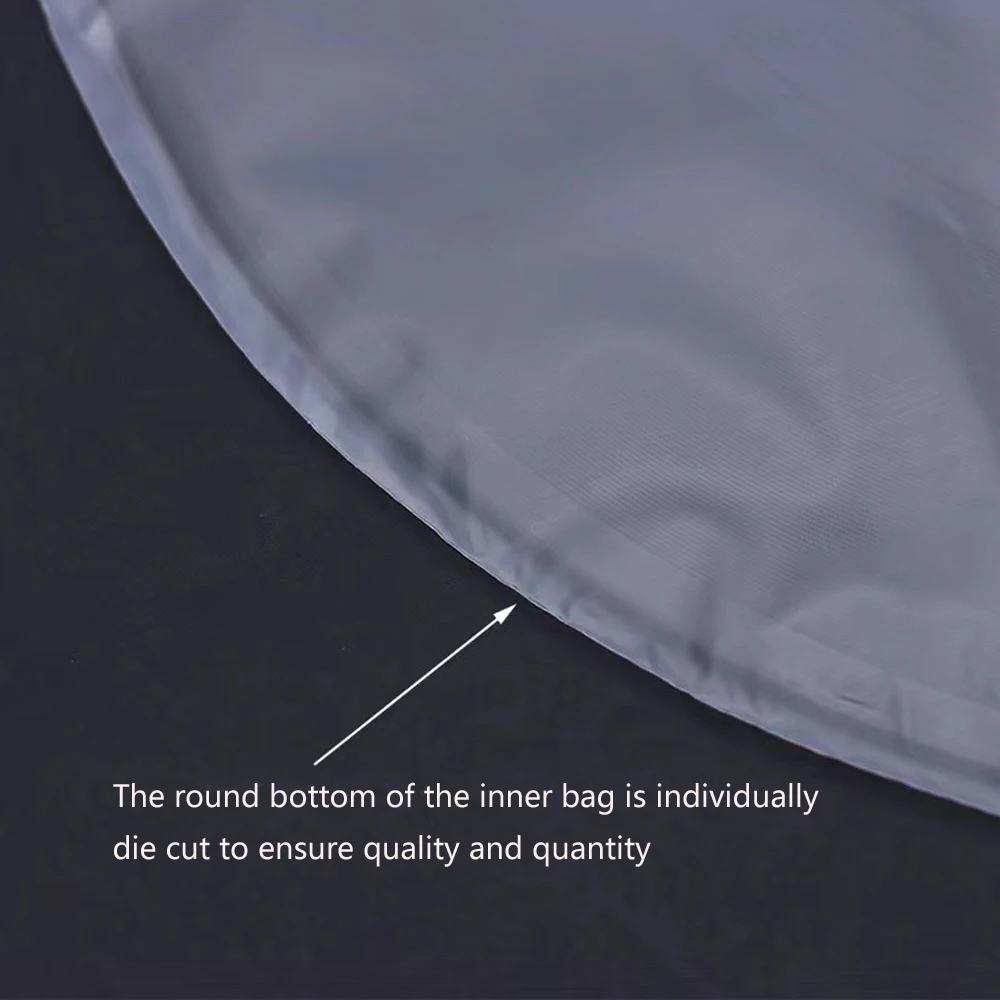 RUITROLIKER 100 шт. 10-дюймовые антистатические внутренние рукава LP, защитные рукава с круглым дном для 10-дюймовых виниловых пластинок