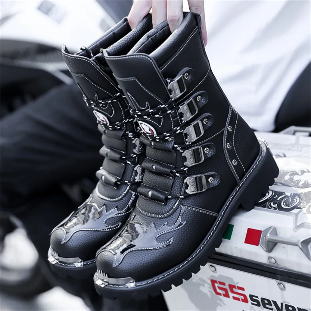 men's-leather-motorcycle-boots-mid-calf-boots-gothic-belt-rock-punk-shoes-outdoor-black-casual-boot-winter-large-size-men-boots