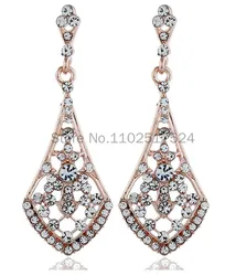 1920s Flapper Art Deco Gatsby Earrings 20s Flapper Gatsby Accessories Vintage Wedding Dangle Pearl Earrings
