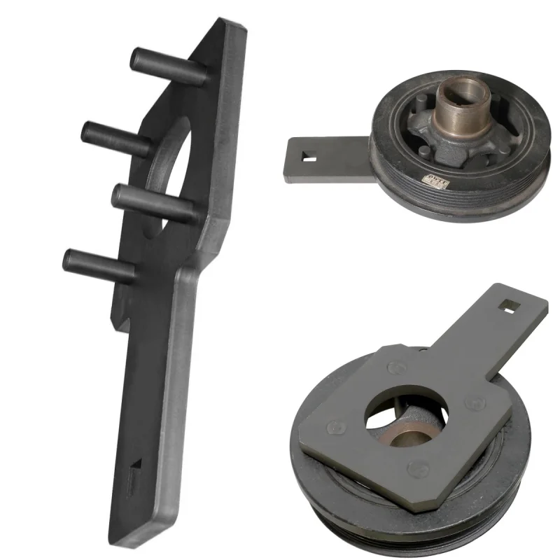 For VW Jeep Chrysler Wrangler 3.6 Crankshaft Pulley Support Fixed Wrench Removal Timing Tool